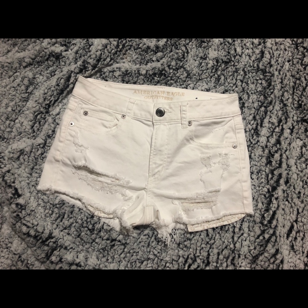 American eagle high rise shorts size 4